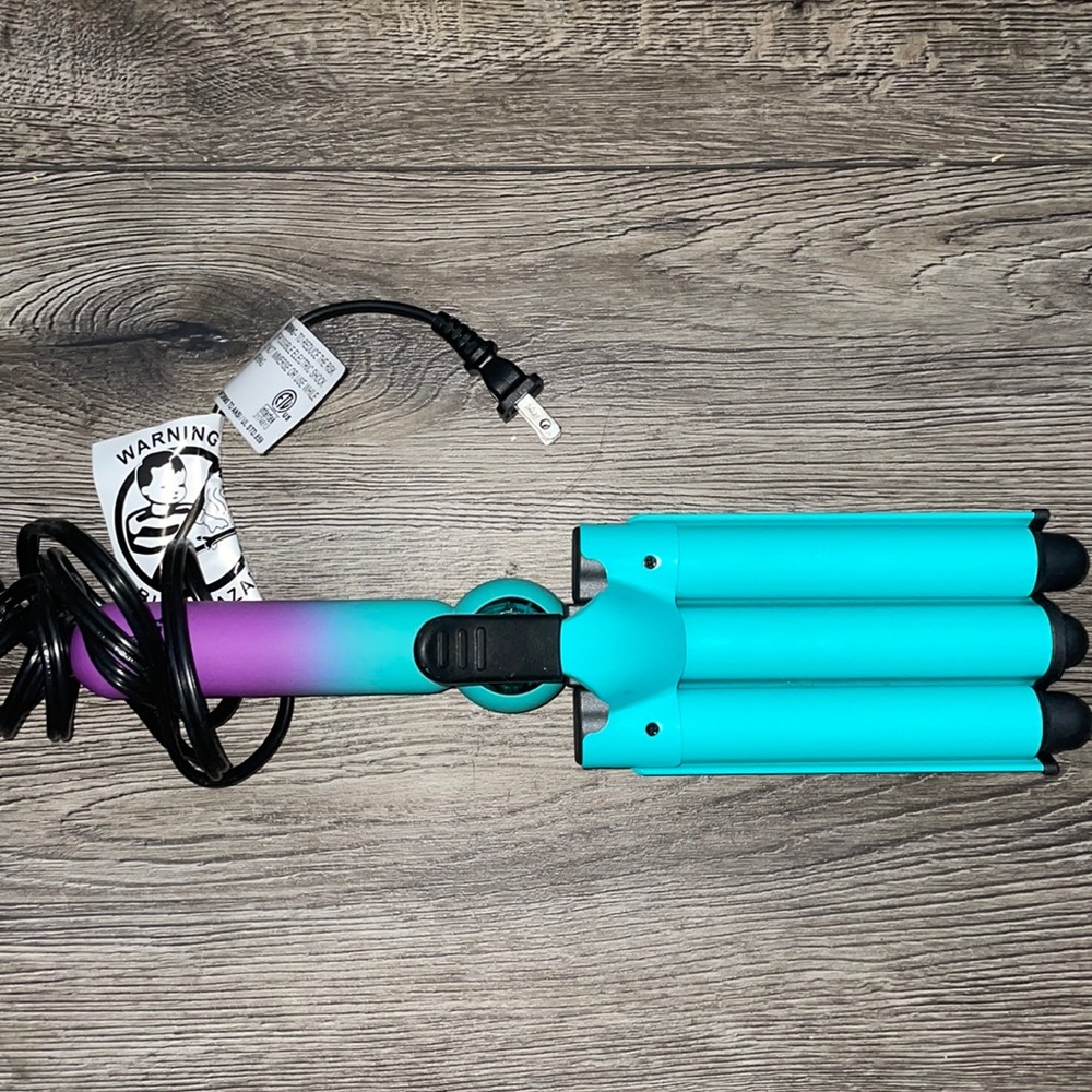 TIGI Turquoise and Purple Hair Waver